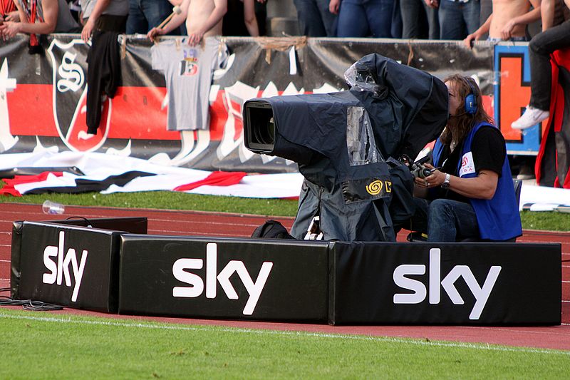 Can television companies such as Sky maintain paying exuberant amounts for the EPL? Image by Steindy