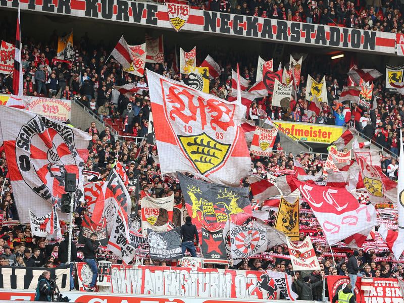 VfB Suttgart's fans will be a major asset in the promotion race. (Photo by Thomas Niedermueller/Bongarts/Getty Images)