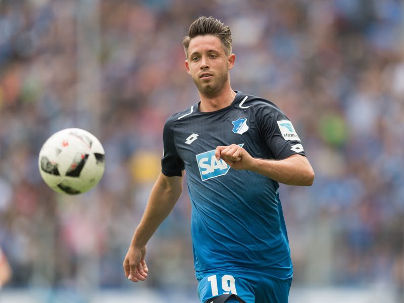 Hoffenheim's Mark Uth has been identified as a possible replacement for Modeste. (Photo by Daniel Kopatsch/Bongarts/Getty Images)