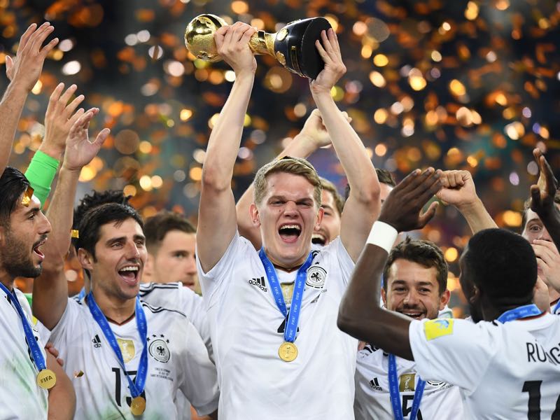 Matthias Ginter was one of the main protagonists in Germany's ConfedCup triumph. (FRANCK FIFE/AFP/Getty Images)