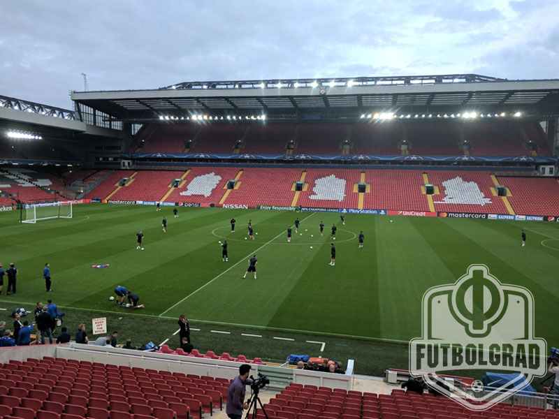 Anfield, Liverpool, will play host to Liverpool vs Hoffenheim on Wednesday night (Photo: Chris Williams / Futbolgrad Network)