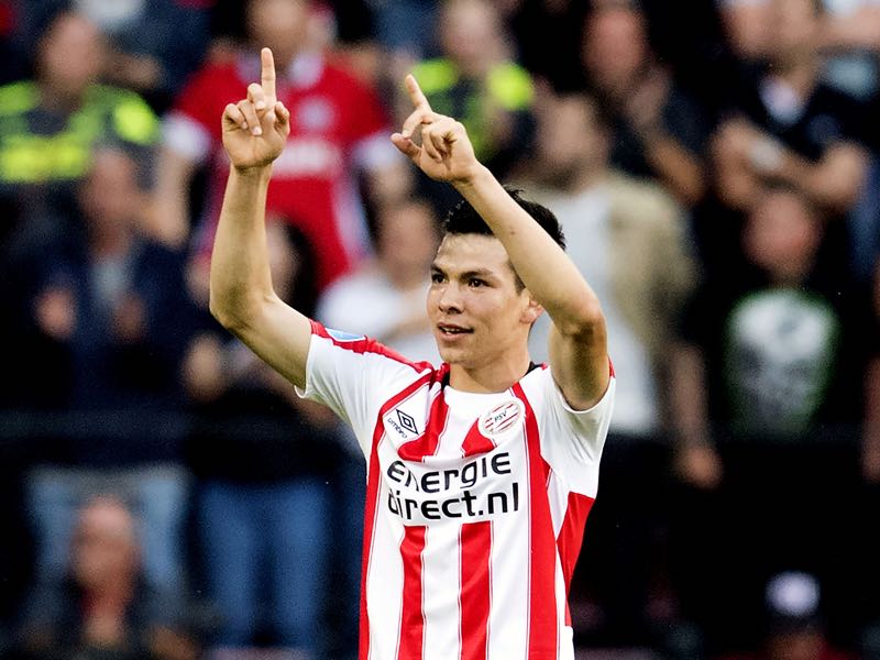 Hirving Lozano has been in good form for PSV Eindhoven. (OLAF KRAAK/AFP/Getty Images)