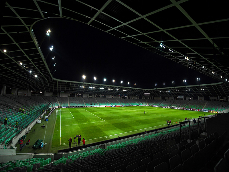 Domžale vs Freiburg will take place at the Stadion Stozice in Ljubljana, Slovenia. (Photo by Laurence Griffiths/Getty Images)