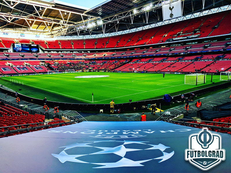 Tottenham vs Dortmund will take place at Wembley. (Photo: Chris Williams / Futbolgrad Live Network)