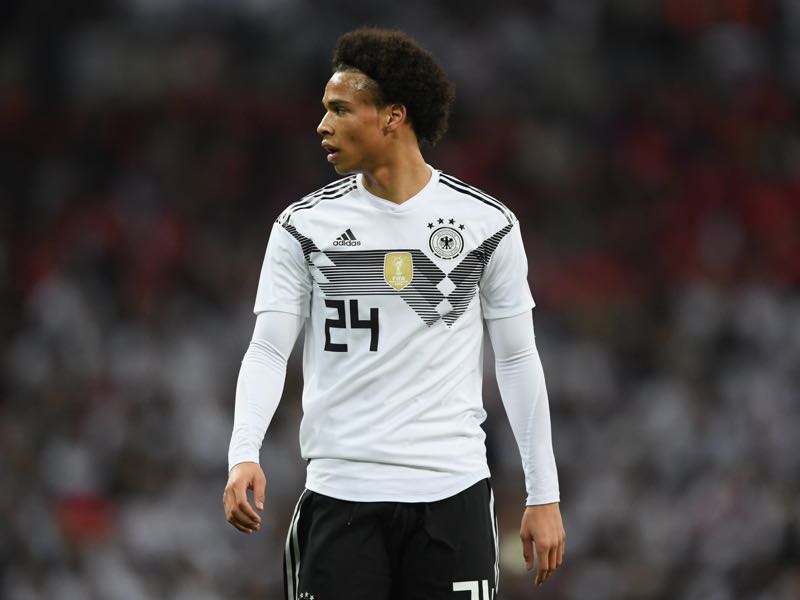 Leroy Sané had a fantastic game against England and will surely feature against France at some point. (Photo by Laurence Griffiths/Getty Images)