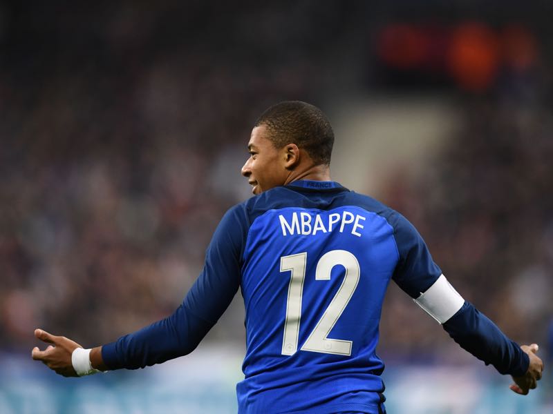 Kylian Mbappé is the world's most expensive teenager. (FRANCK FIFE/AFP/Getty Images)