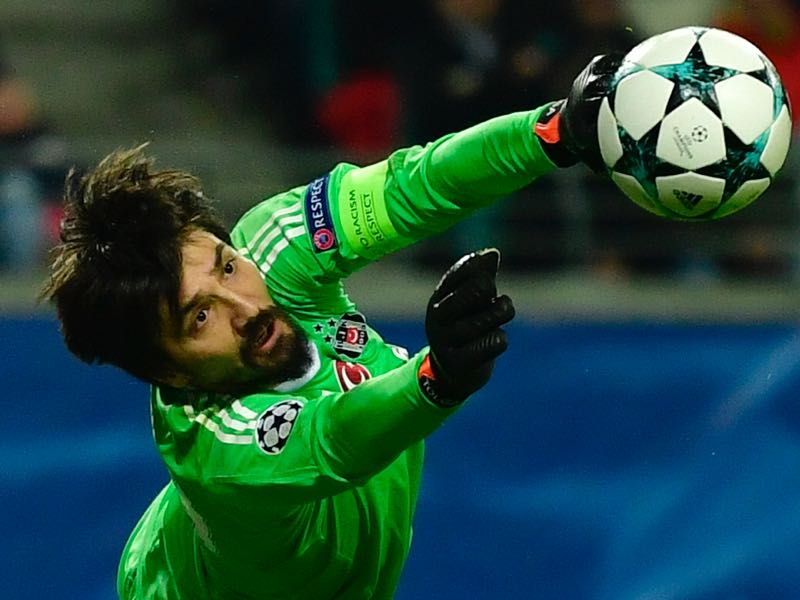 RB Leipzig v Besiktas - Tolga Zengin was the player of the match. (JOHN MACDOUGALL/AFP/Getty Images)