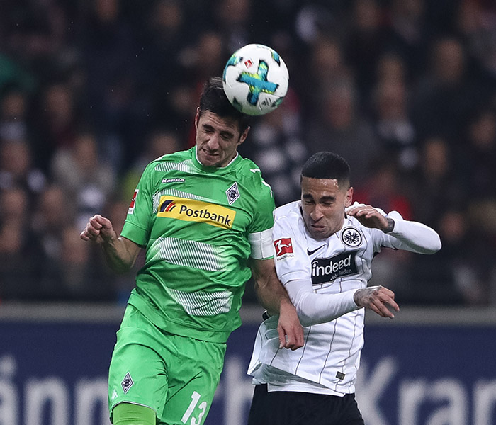 Eintracht Frankfurt vs Gladbach - Mascarell wins player of the match. 