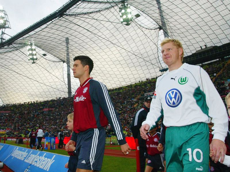 Goretzka - Bayern lack a midfield general of Michael Ballack's (l.) and Stefan Effenberg's (r.) stature. 