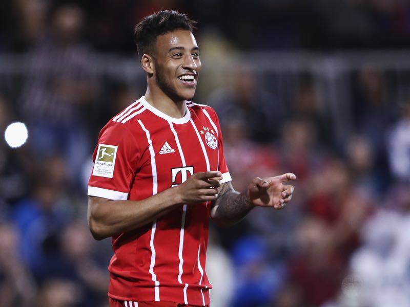 Wolfsburg vs Bayern - Corentin Tolisso was the player of the game. (Photo by Alex Grimm/Bongarts/Getty Images)