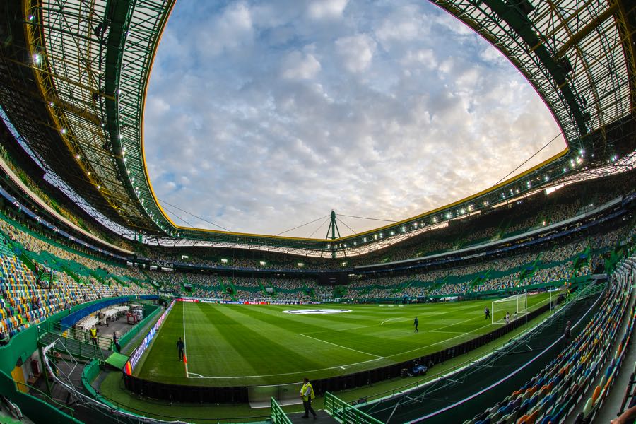 Sporting vs Atlético Madrid will take place at the Estádio José Alvalade in Lisbon. (Photo by Octavio Passos/Getty Images)