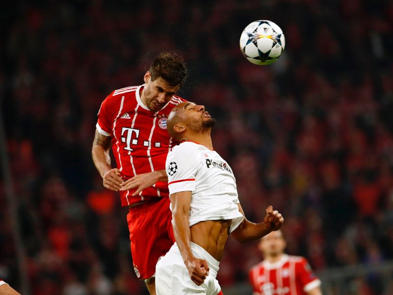 Bayern v Sevilla - Javi Martínez was the man of the match. (ODD ANDERSEN/AFP/Getty Images)