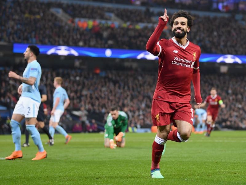 Manchester City v Liverpool - Mohamed Salah was the man of the match. (Photo by Laurence Griffiths/Getty Images,)