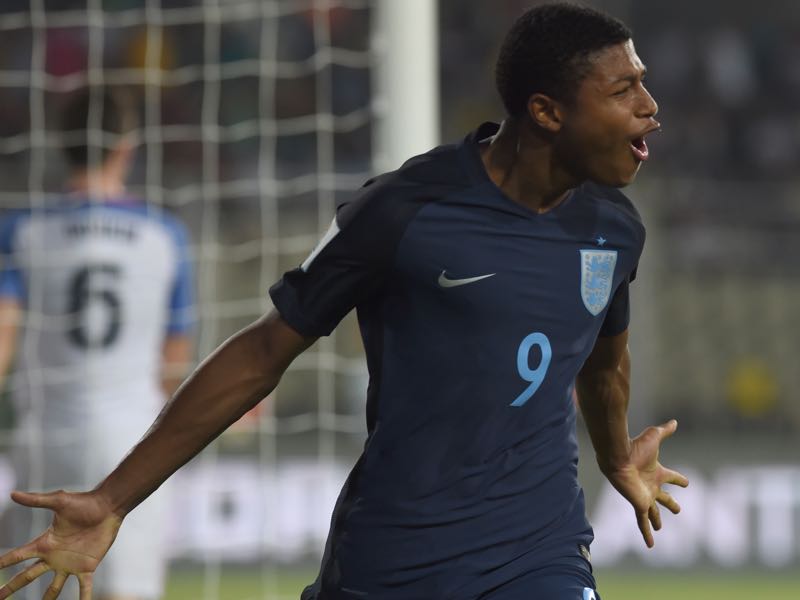 Rhian Brewster was the top scorer at the U-17 World Cup last October (INDRANIL MUKHERJEE/AFP/Getty Images)