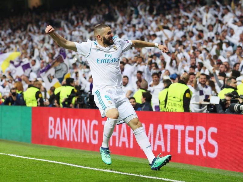 Real Madrid v Bayern - Karim Benzema was the Futbolgrad Network player of the match (Photo by Catherine Ivill/Getty Images)