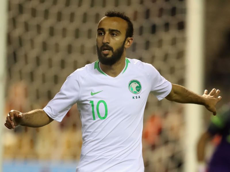 Mohammad Al-Sahlawi scored 16 goals during Saudi Arabia's World Cup qualification campaign (Photo by David Rogers/Getty Images)