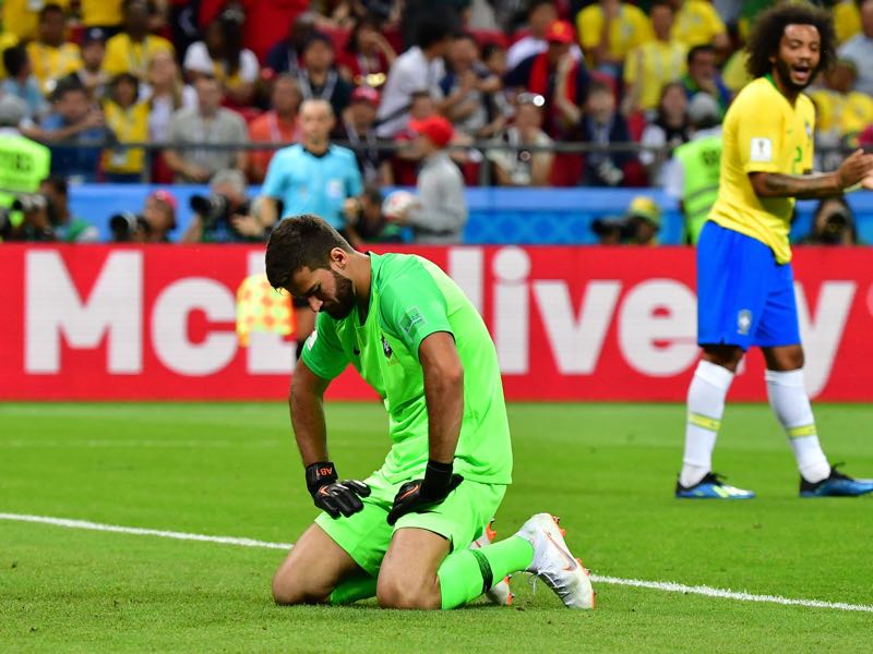 Alisson did not have the best World Cup (LUIS ACOSTA/AFP/Getty Images)