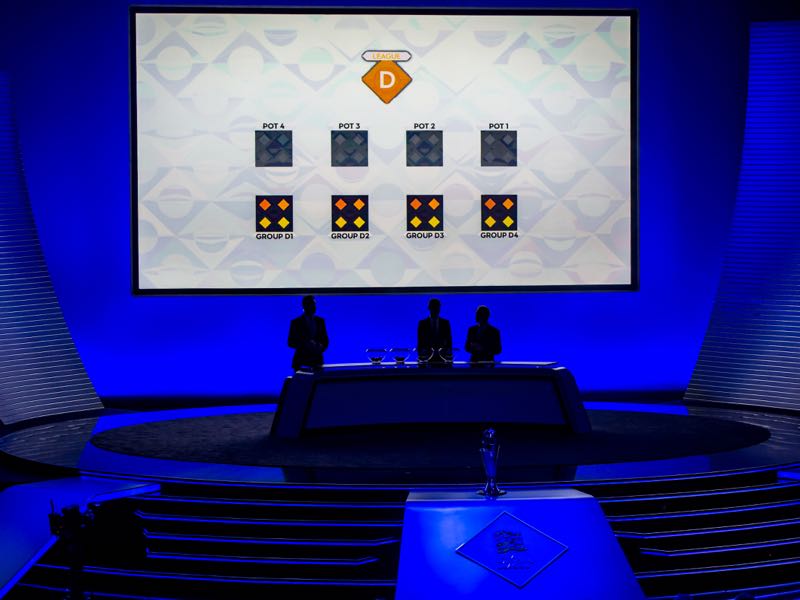 A general view of the UEFA draw during the UEFA Nations League Draw 2018 at Swiss Tech Convention Center on January 24, 2018 in Lausanne, Switzerland. (Photo by Robert Hradil/Getty Images)
