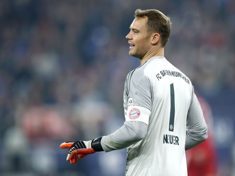 Schalke v Bayern München - It was an easy afternoon for Manuel Neuer in Bayern's goal (Photo by Maja Hitij/Bongarts/Getty Images)