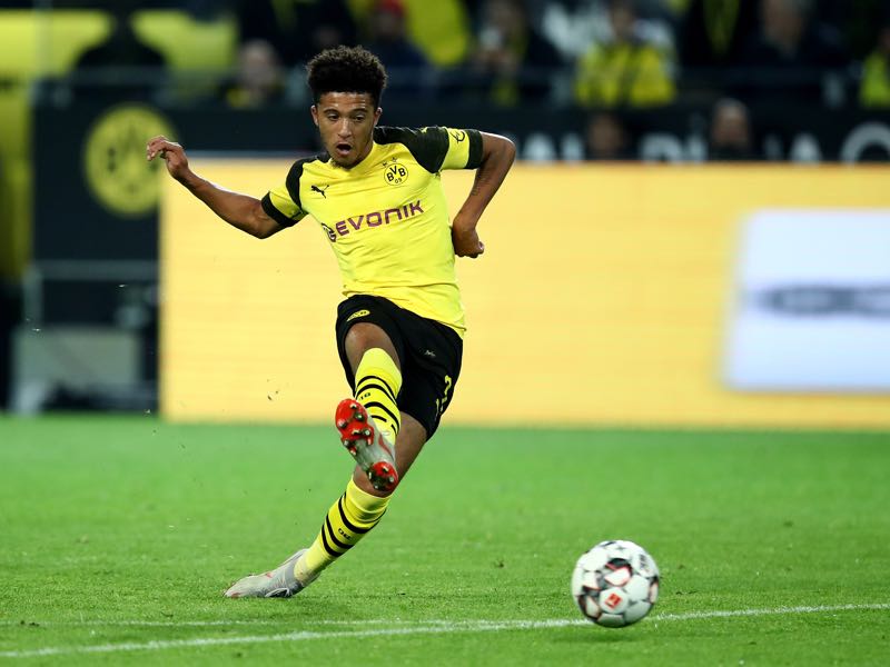 Borussia Dortmund v Nürnberg - Jadon Sancho's goal was excellent but his skillset means he is a bit of an off the bench player at the moment (Photo by Maja Hitij/Bongarts/Getty Images)