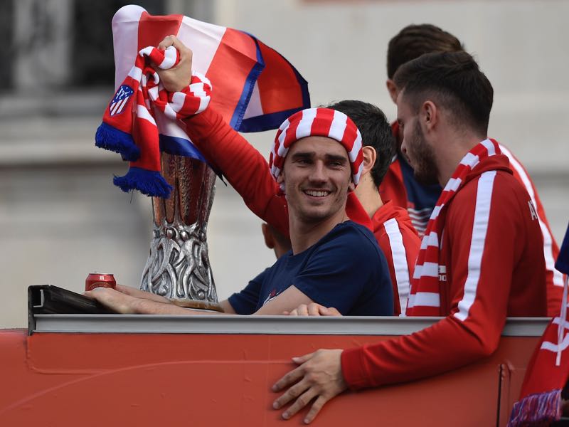 Atlético Madrid won the Europa League last May and have been very efficient about their resources (OSCAR DEL POZO/AFP/Getty Images)