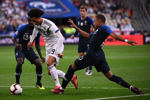 Leroy Sane injected some much needed pace and provided a threat throughout the France vs Germany match in Paris..