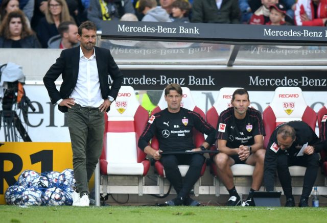 All the damage was done during the opening half an hour for Markus Weinzierl's Stuttgart. 