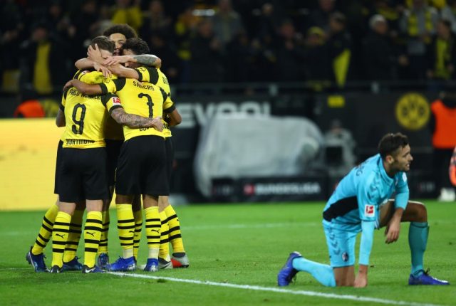 Paco Alcacer - Borussia Dortmund vs Freiburg