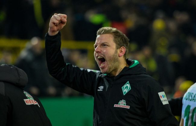 Florian Kohfeldt - Borussia Dortmund vs Werder Bremen